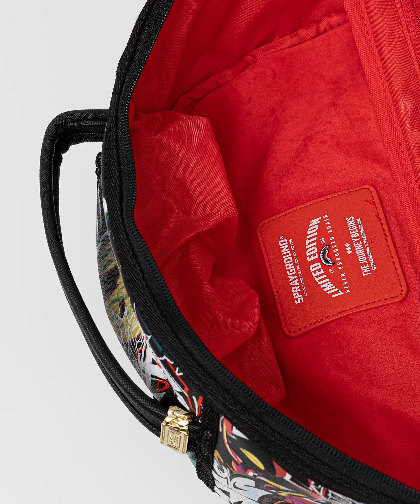 Sprayground - حقيبة ظهر Split Cybershark Dlxsv