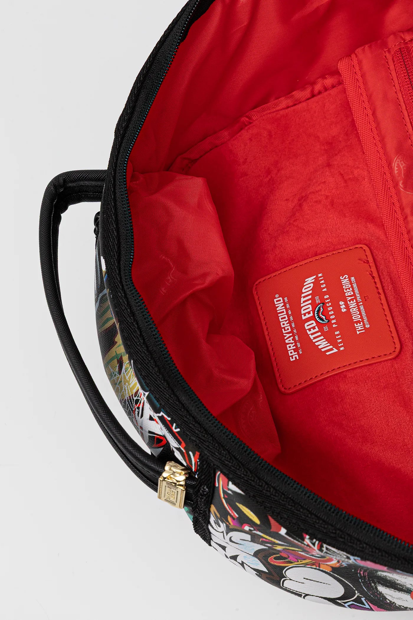 Sprayground - حقيبة ظهر Split Cybershark Dlxsv