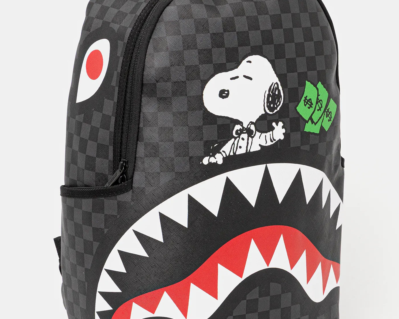 Sprayground - حقيبة ظهر Snoopy Top Shark Money Dlxsv
