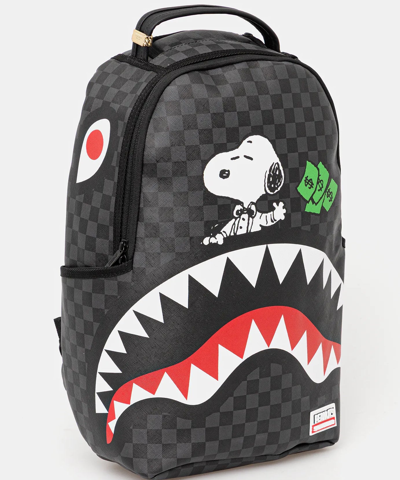 Sprayground - حقيبة ظهر Snoopy Top Shark Money Dlxsv