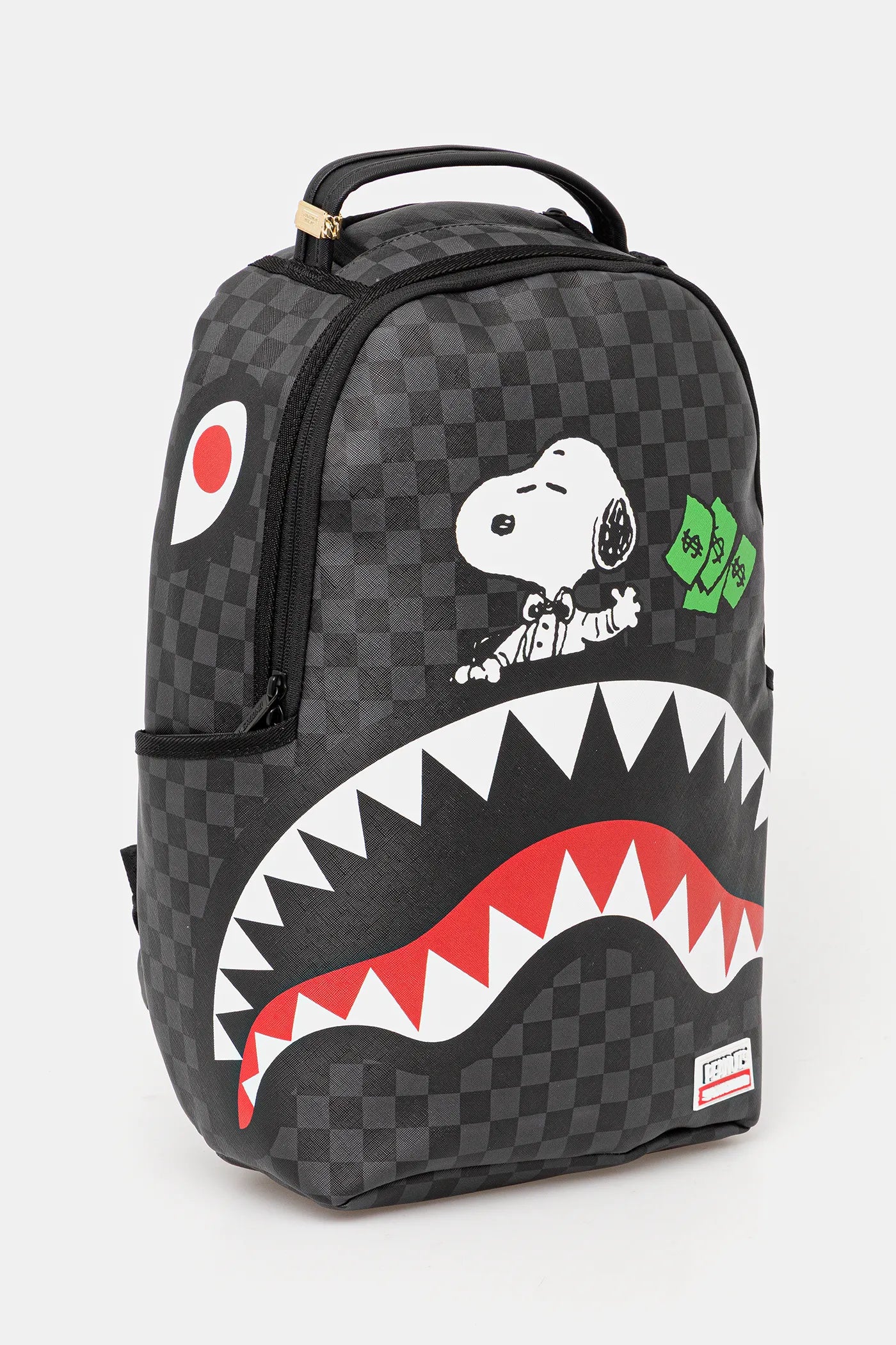 Sprayground - حقيبة ظهر Snoopy Top Shark Money Dlxsv