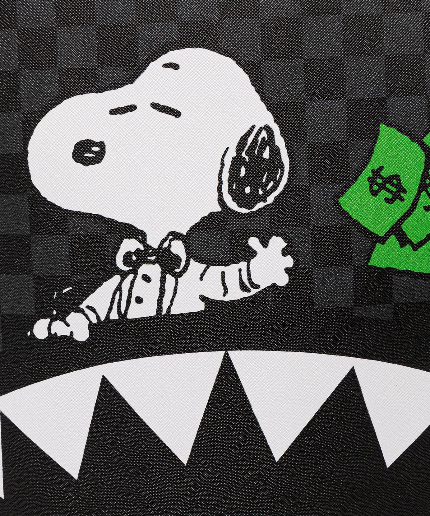 Sprayground - حقيبة ظهر Snoopy Top Shark Money Dlxsv