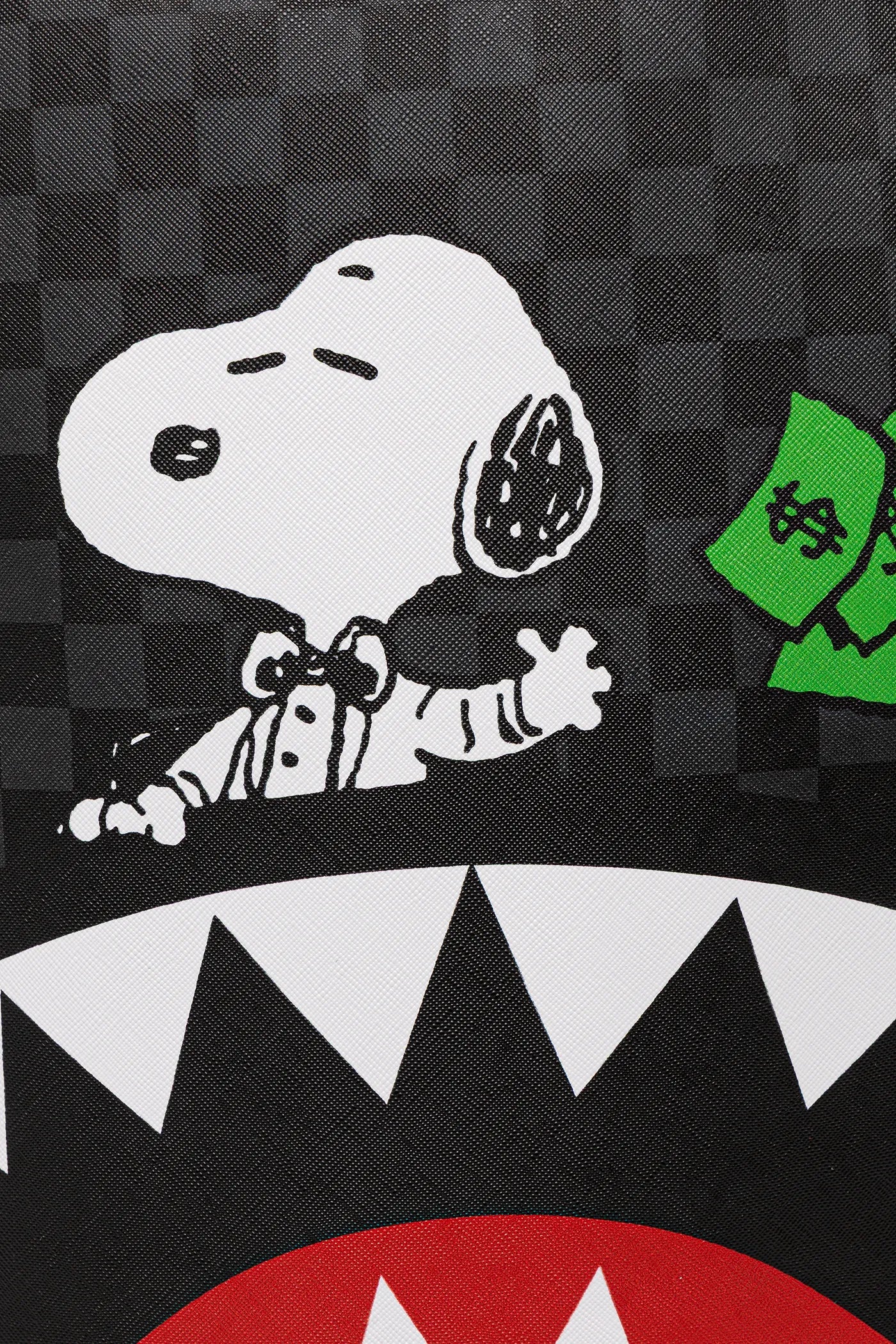 Sprayground - حقيبة ظهر Snoopy Top Shark Money Dlxsv