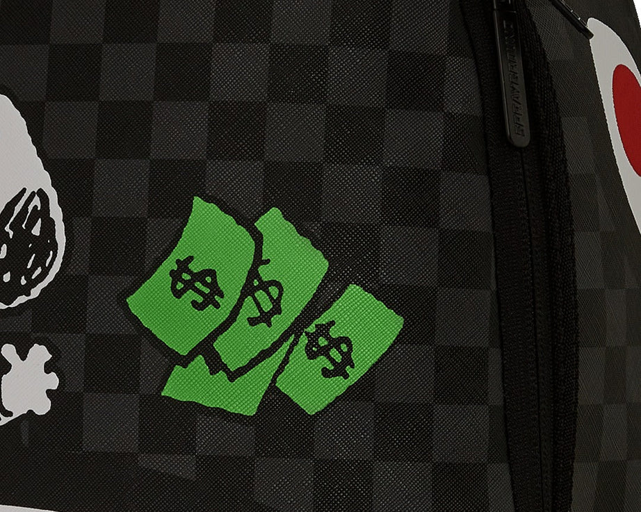 Sprayground - حقيبة ظهر Snoopy Top Shark Money Dlxsv