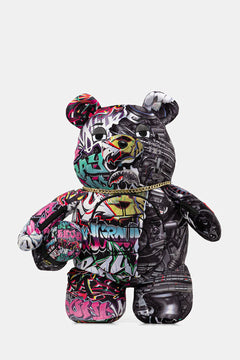 Sprayground - Split Cybershark Para Ayısı Teddy Sırt Çantası