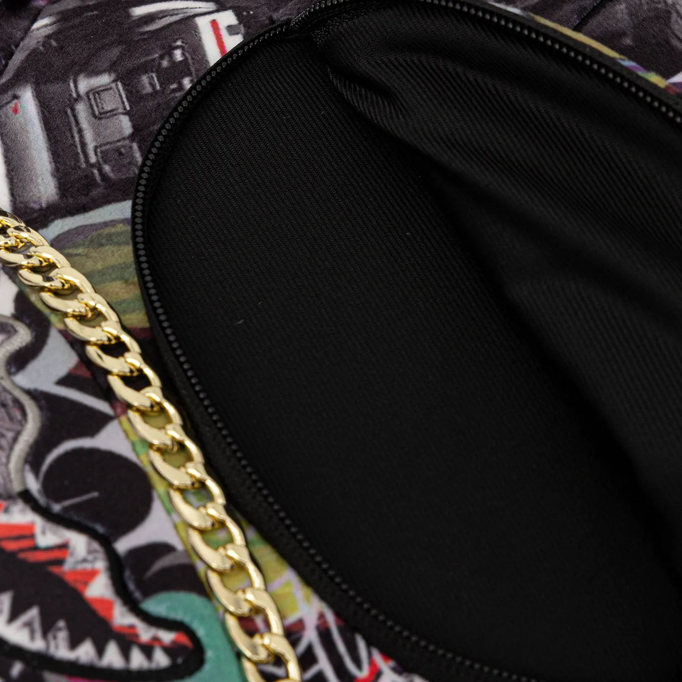 Sprayground - حقيبة ظهر دبدوب Para Ayısı Teddy Split Cybershark