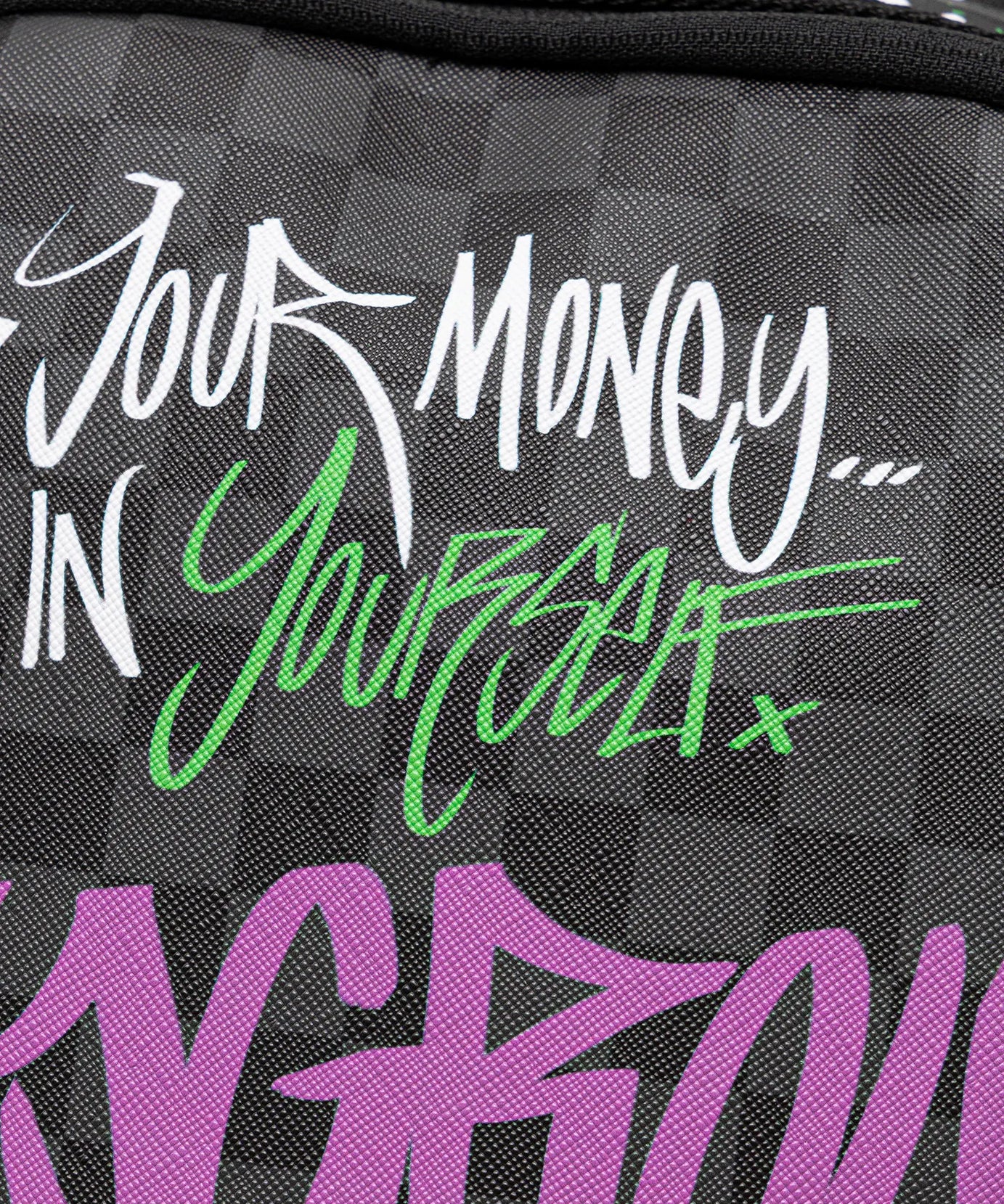 Sprayground - حقيبة ظهر Spray Poetry النسخة الجديدة Dlxv