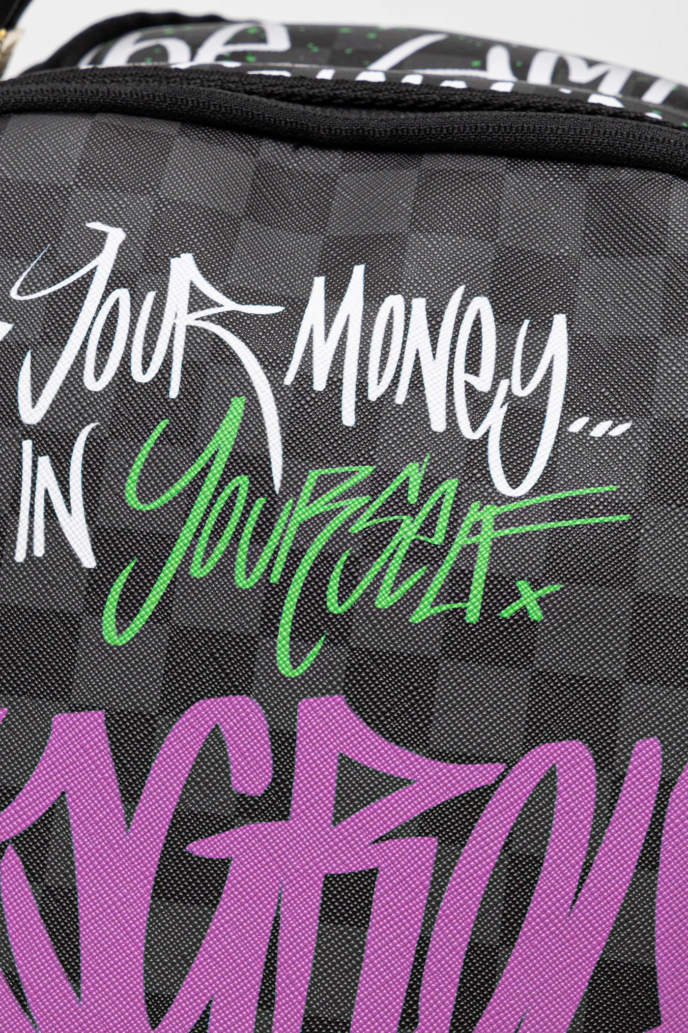 Sprayground - حقيبة ظهر Spray Poetry النسخة الجديدة Dlxv