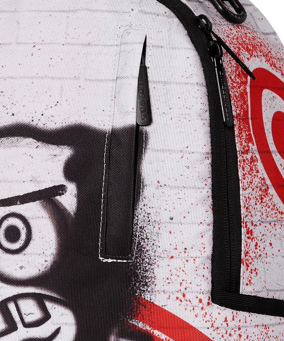 Sprayground - حقيبة ظهر فاخرة بنقشة سبونج بوب على الحائط