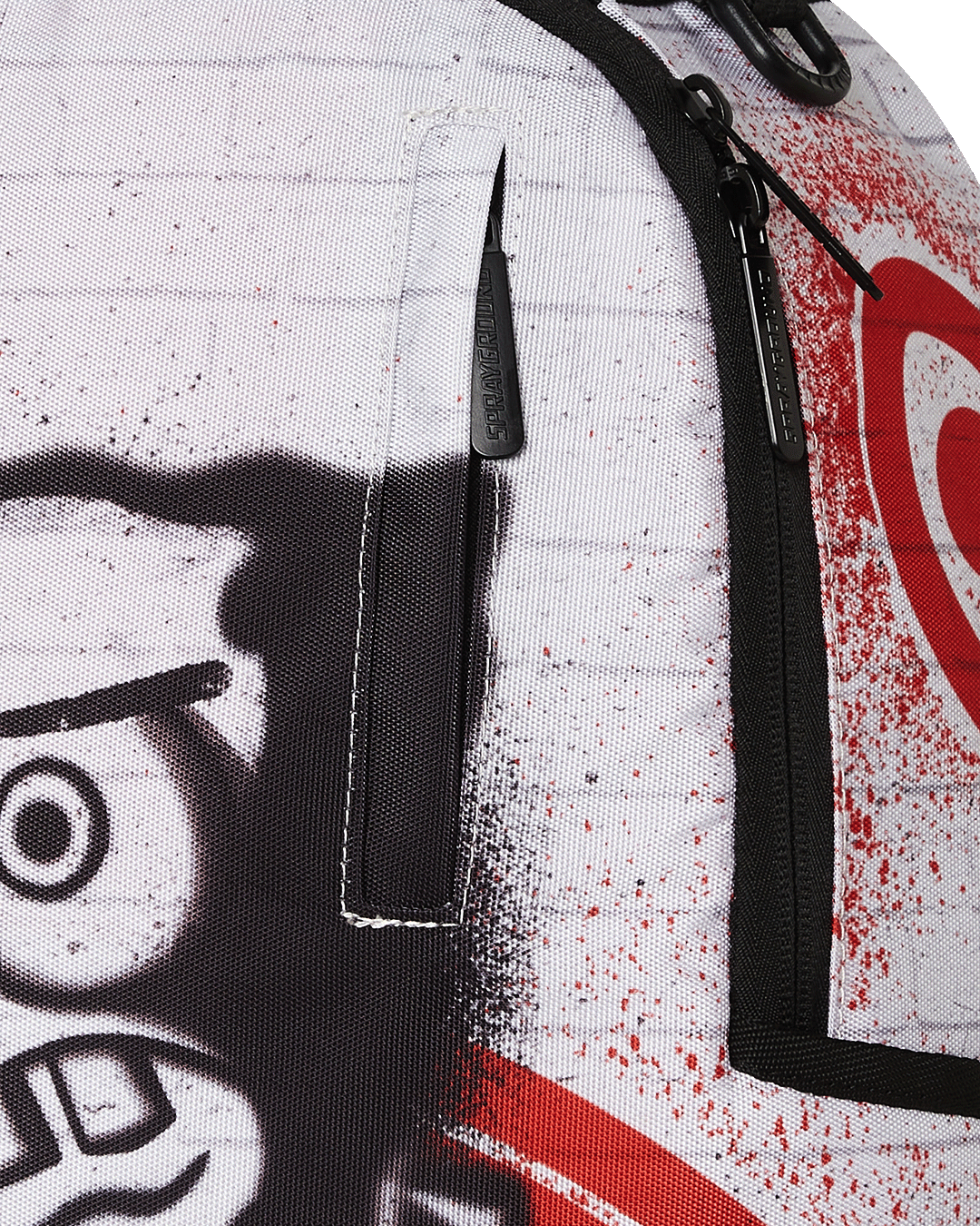 Sprayground - حقيبة ظهر فاخرة بنقشة سبونج بوب على الحائط