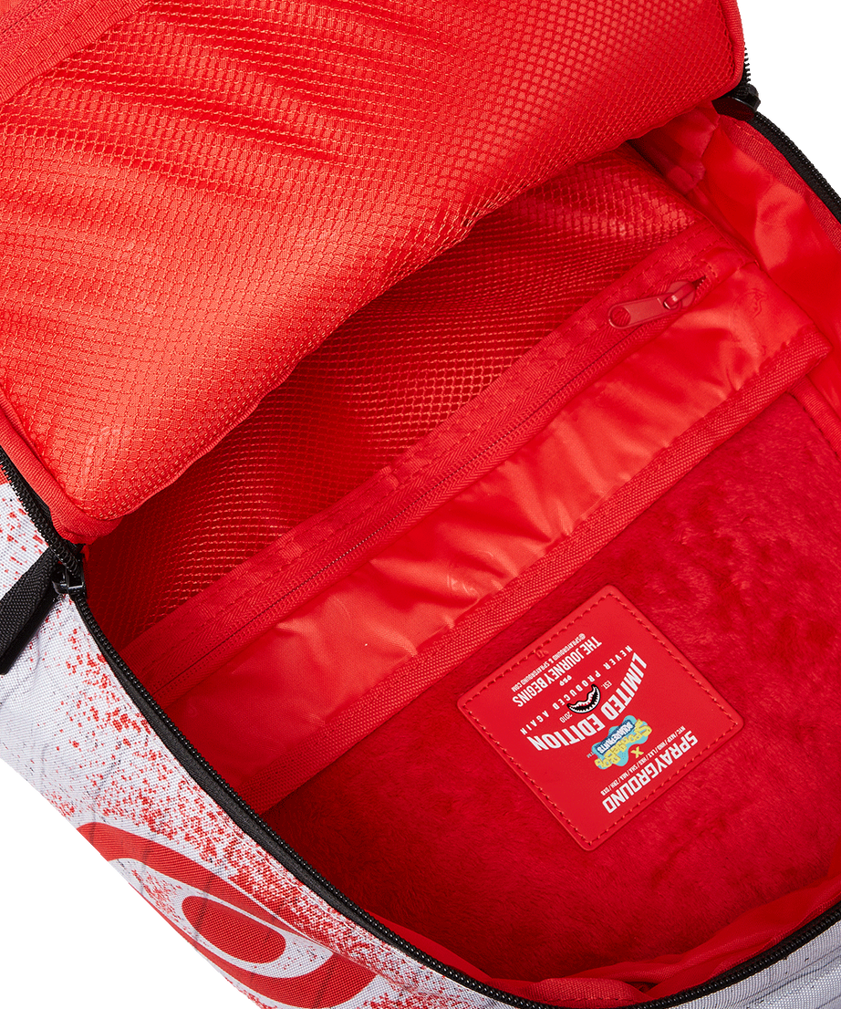 Sprayground - حقيبة ظهر فاخرة بنقشة سبونج بوب على الحائط