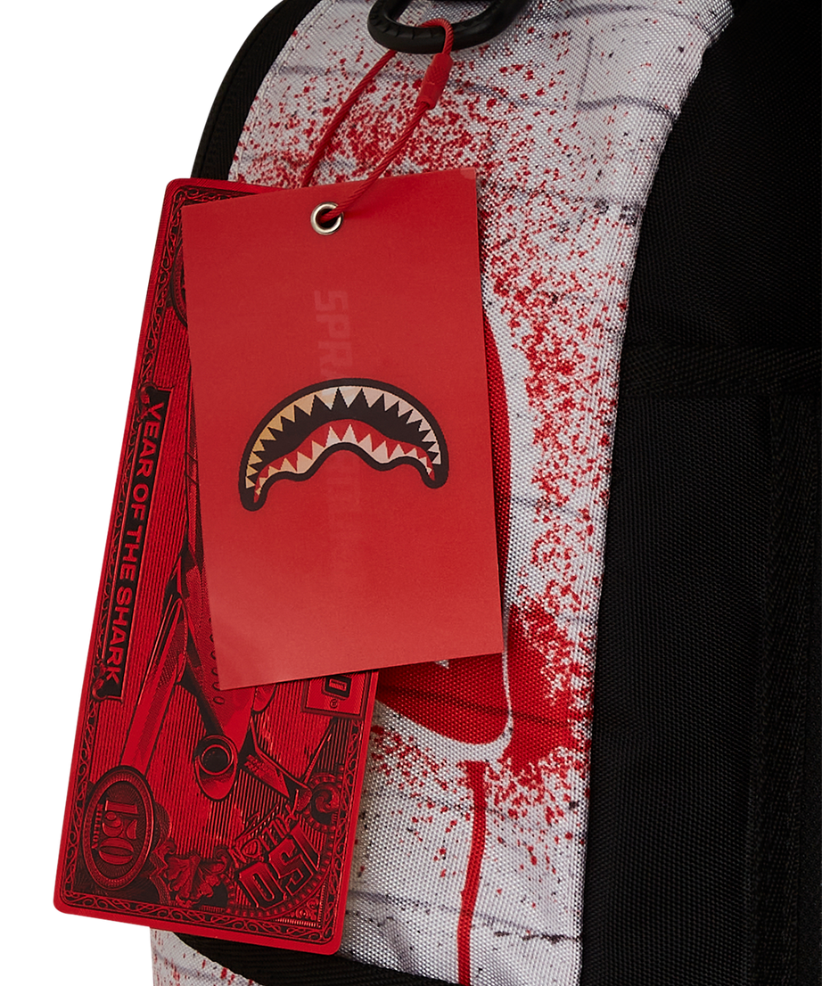 Sprayground - حقيبة ظهر فاخرة بنقشة سبونج بوب على الحائط