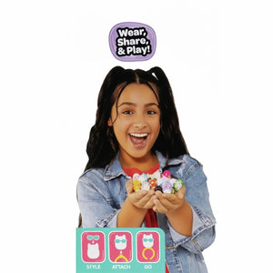 Squishmallows - Squish-a-longs 14 Figür + Yüzük Seti + 4 Aksesuar Özel Seri Oyuncak