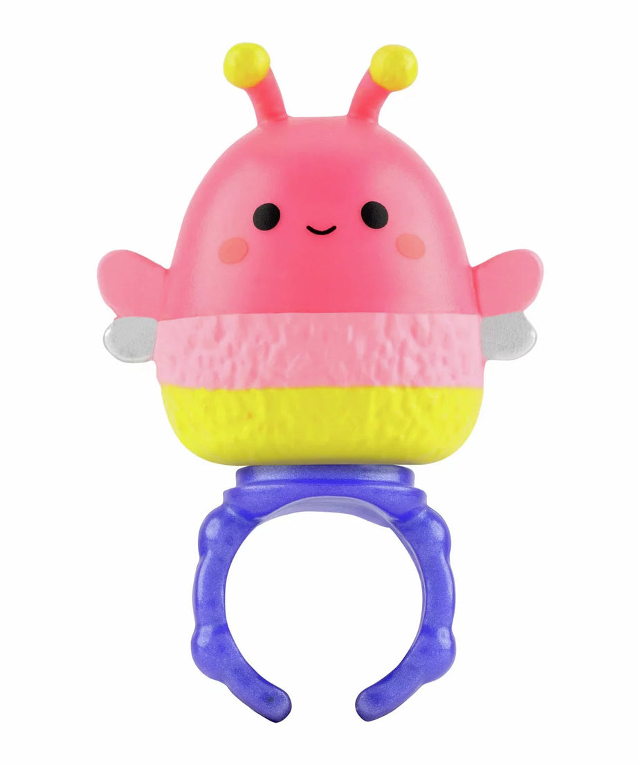 سكويشمالوز - مجموعة سكويش-أ-لونغز 14 شخصية + طقم خواتم + 4 إكسسوارات سلسلة خاصة لعبة