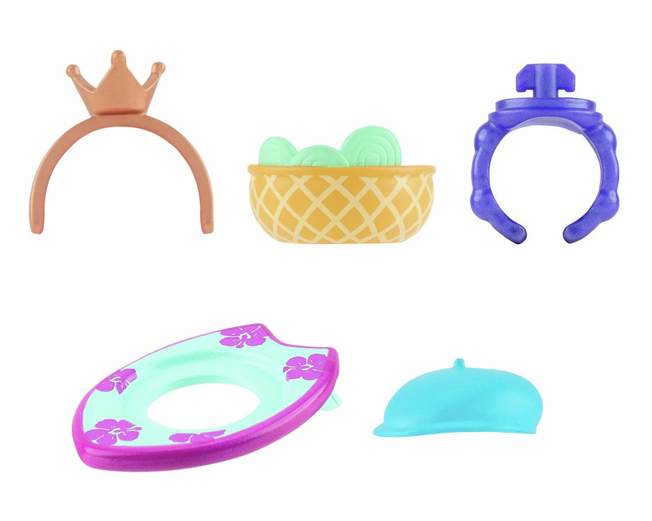 سكويشمالوز - مجموعة سكويش-أ-لونغز 14 شخصية + طقم خواتم + 4 إكسسوارات سلسلة خاصة لعبة