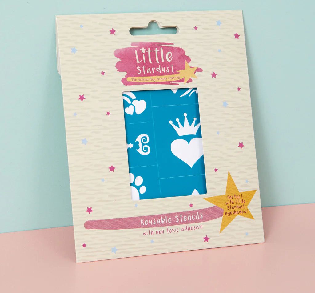 Little Stardust - Çocuk Yüz ve Vücut Makyaj Şablonu-Dinossi