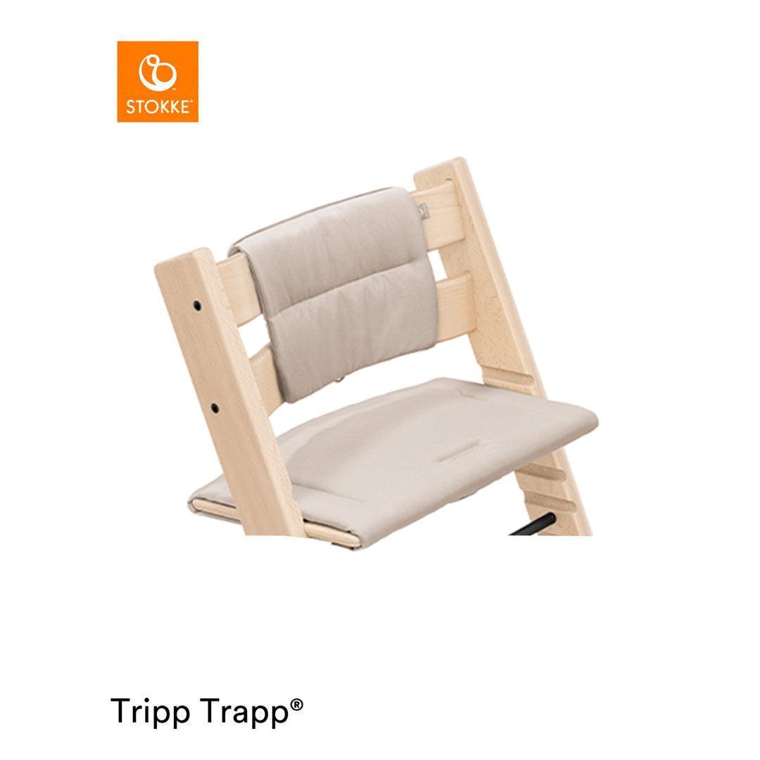 Stokke Tripp Trapp Cushion - Beige-Highchair Accessories-Beige- | Natural Baby Shower