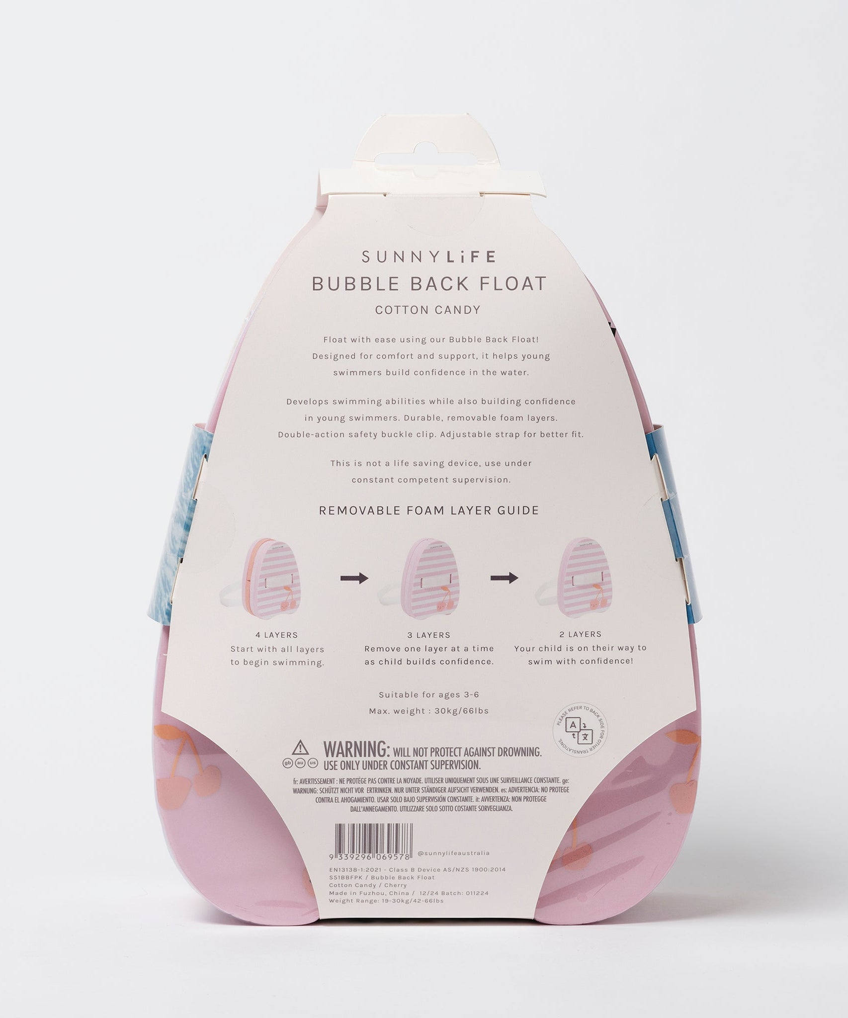 Sunnylife - حقيبة ظهر سهلة السباحة للأطفال