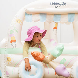 Sunnylife - Çocuk Plaj ve Bahçe Şişme Dondurmacı Oyun Seti