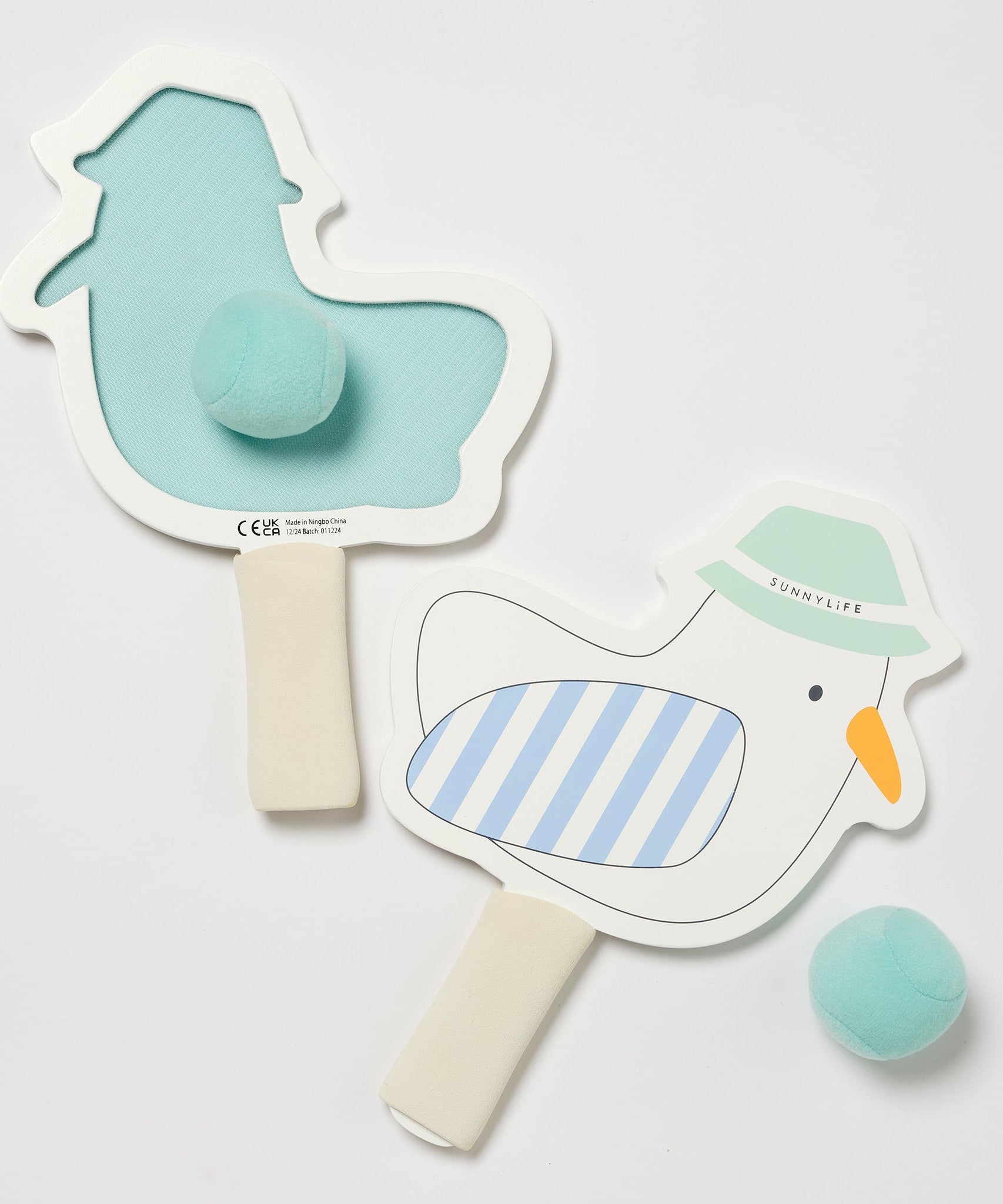 Sunnylife - مجموعة مضارب تنس شاطئية للأطفال ذات لاصق