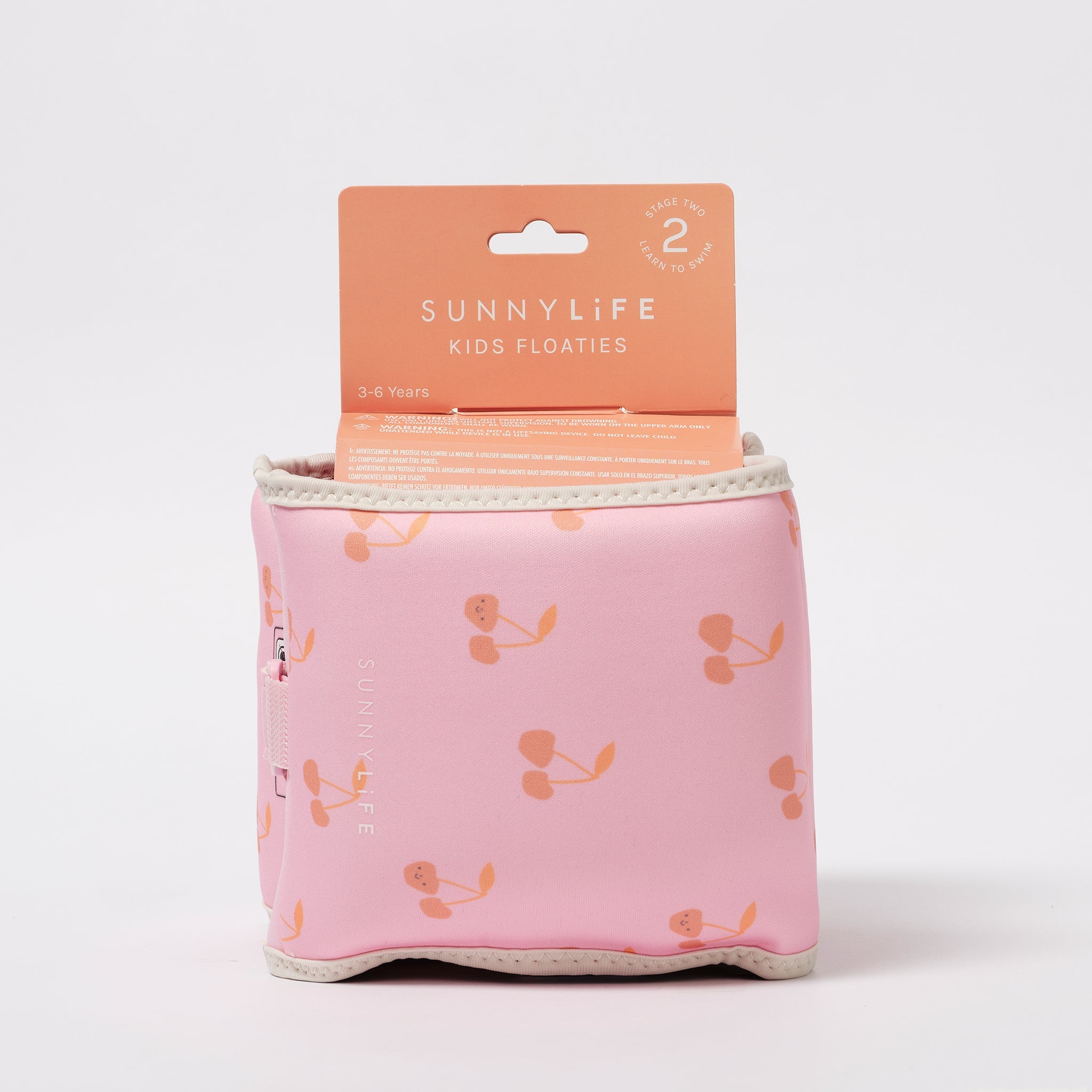 Sunnylife - عوامة سباحة قابلة للنفخ للأطفال على شكل كرز