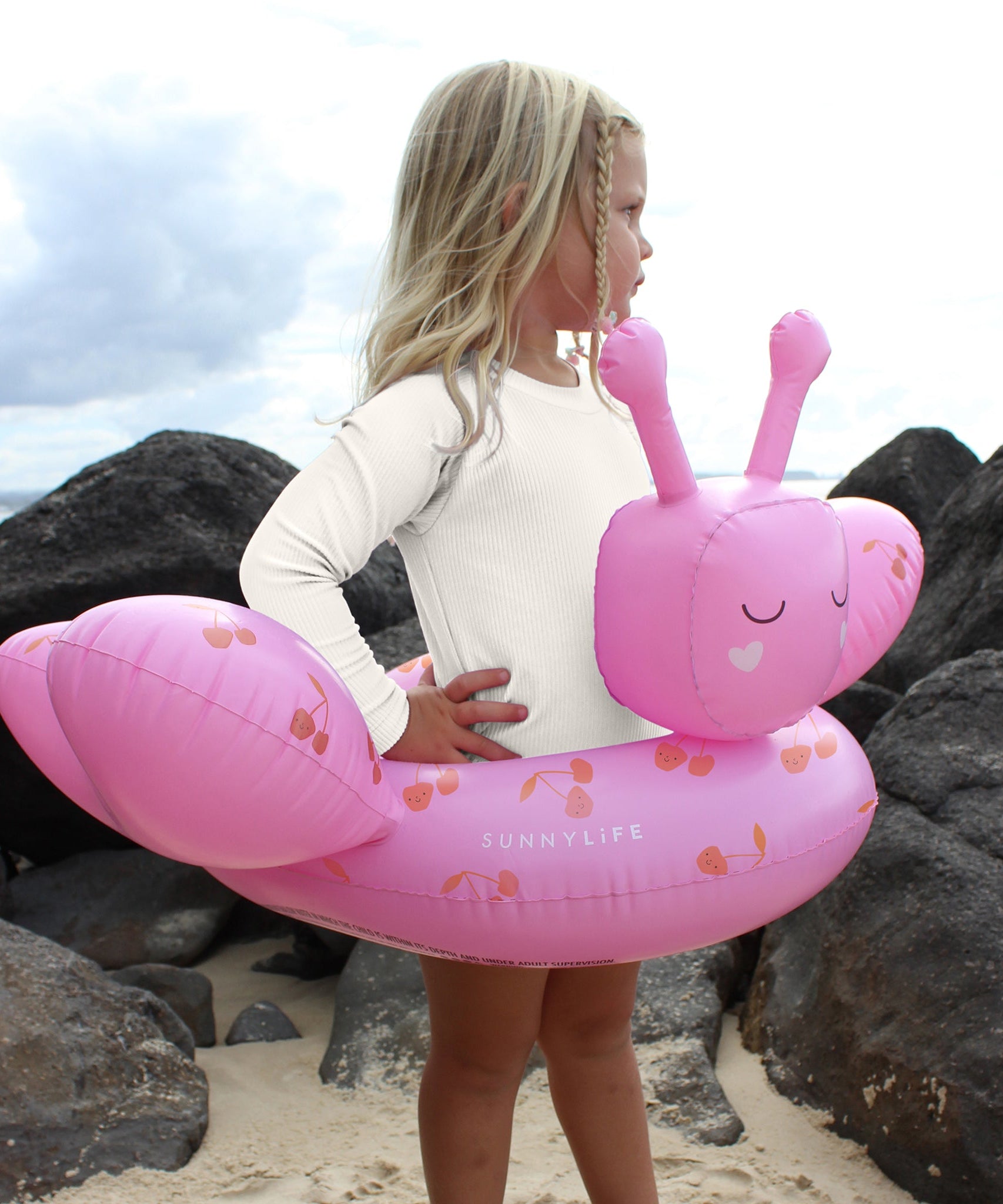 Sunnylife - فقاعة القطن للأطفال طوق البحر