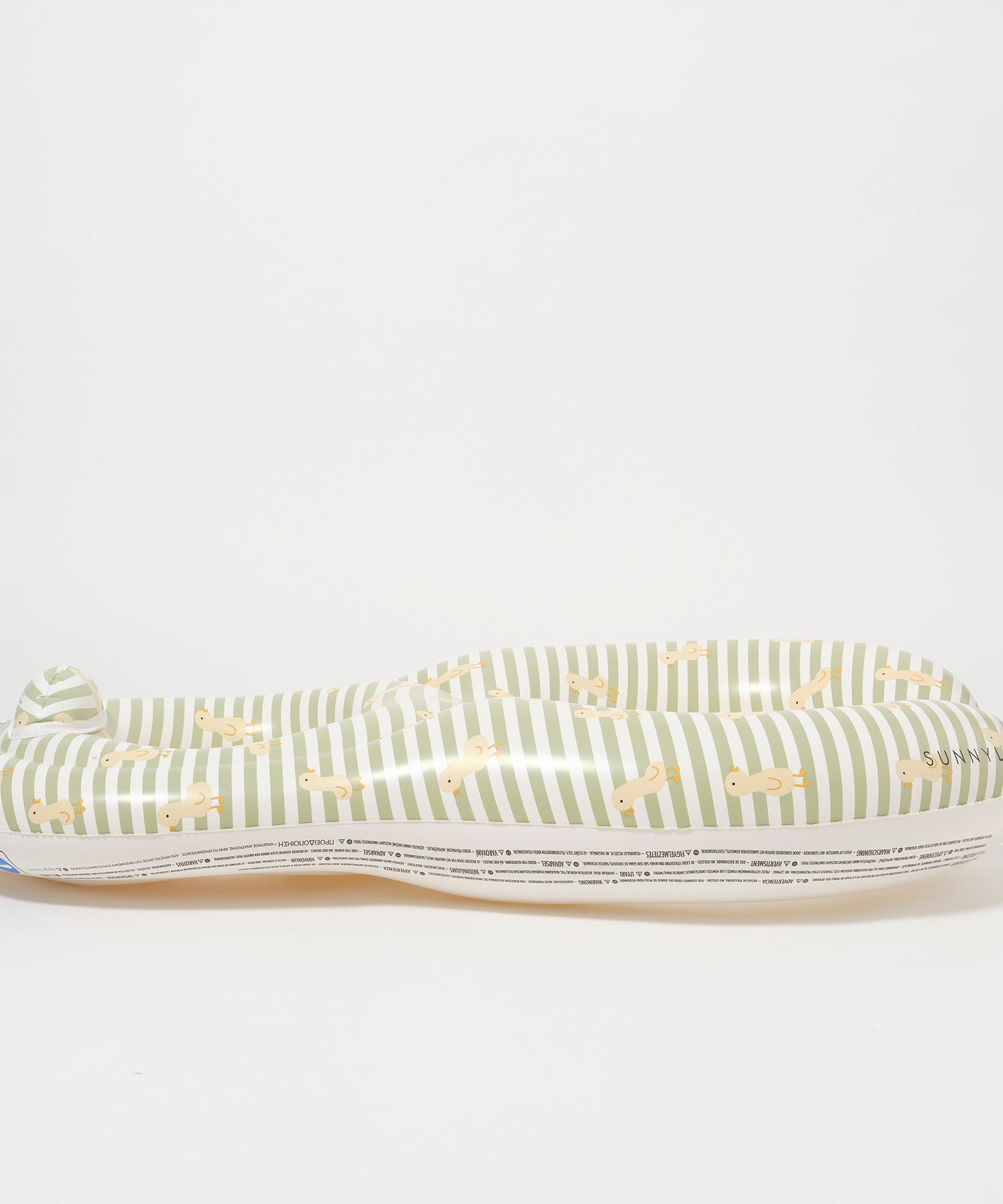 Sunnylife - كرسي سباحة قابل للنفخ للأطفال بطراز Duck Sage