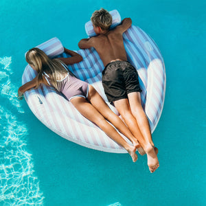 Sunnylife - Stole My Heart İkili Şişme Havuz ve Deniz Yatağı