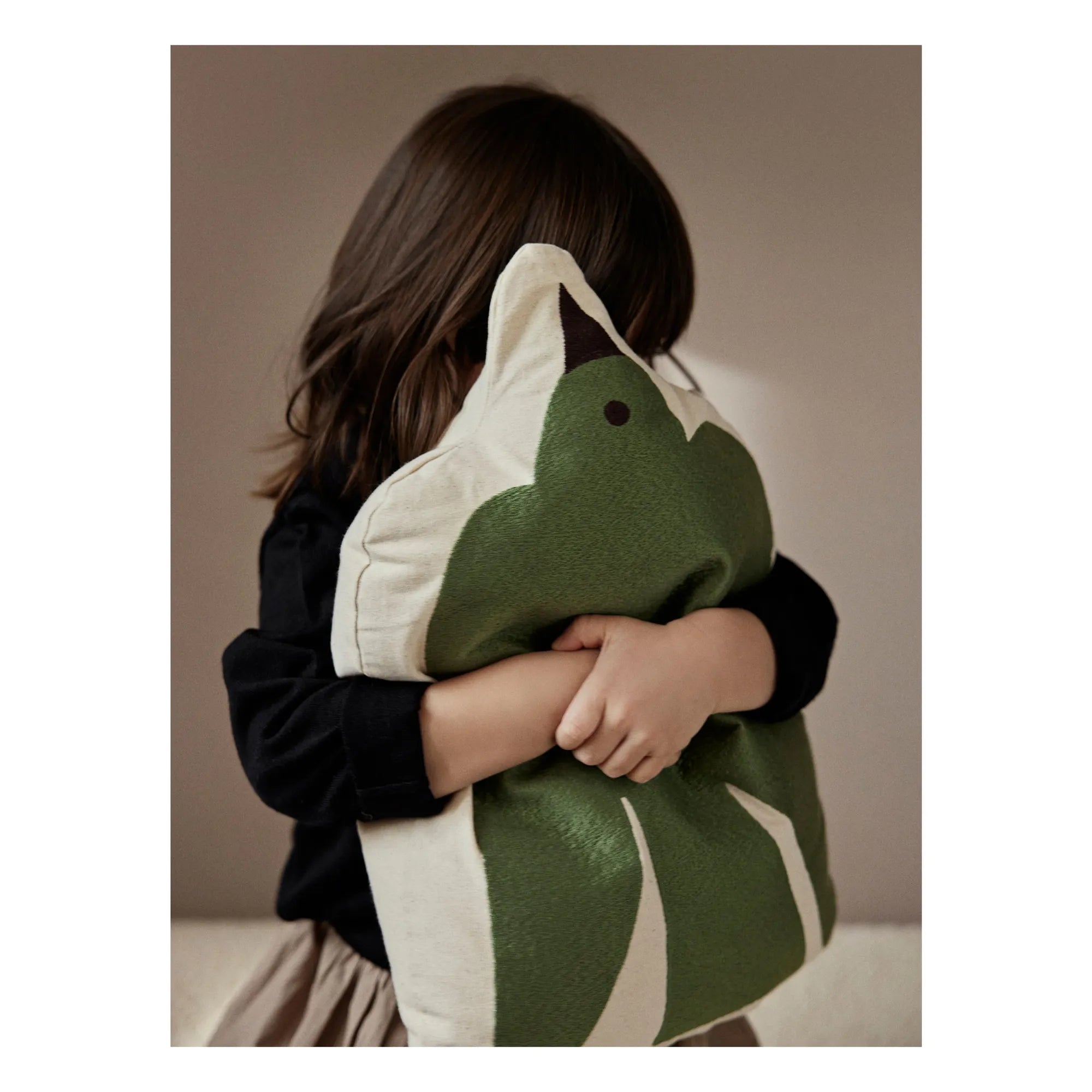 Ferm Living Kids - Swif Bird yastık | Yeşil