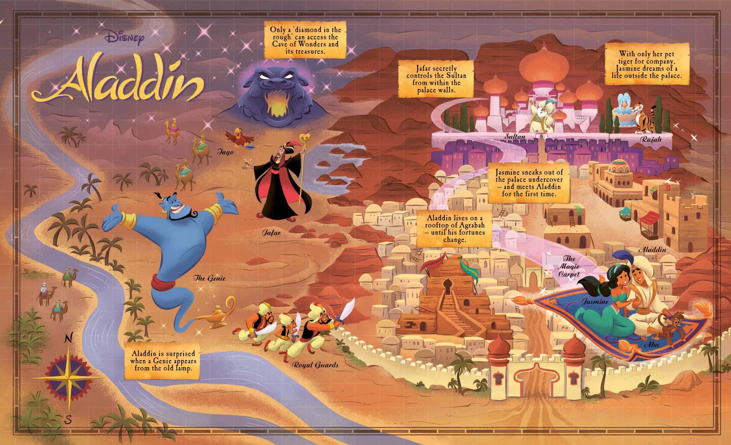 Templar Publishing - Disney Book Of Maps Encyclopedia