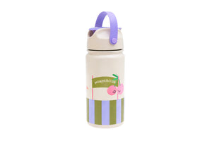 The Cotton Cloud - Cherry Pop 420ML Paslanmaz Çelik Gizli Pipetli Matara
