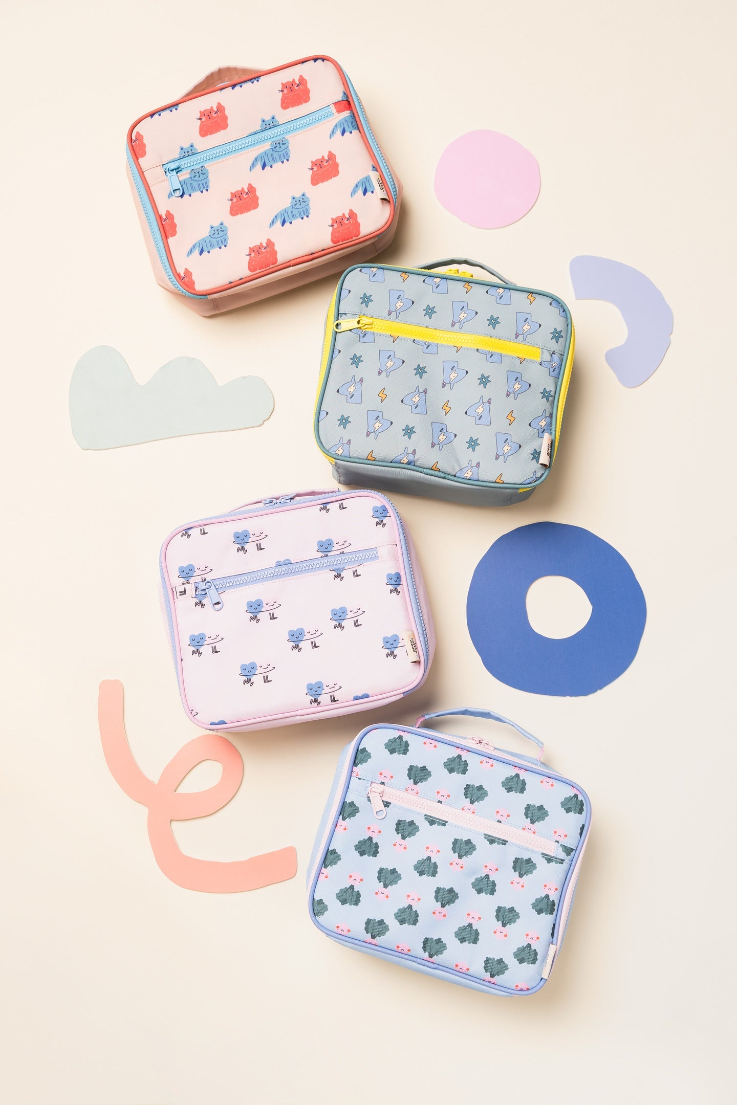 The Cotton Cloud - Dancing Hearts Beslenme Çantası