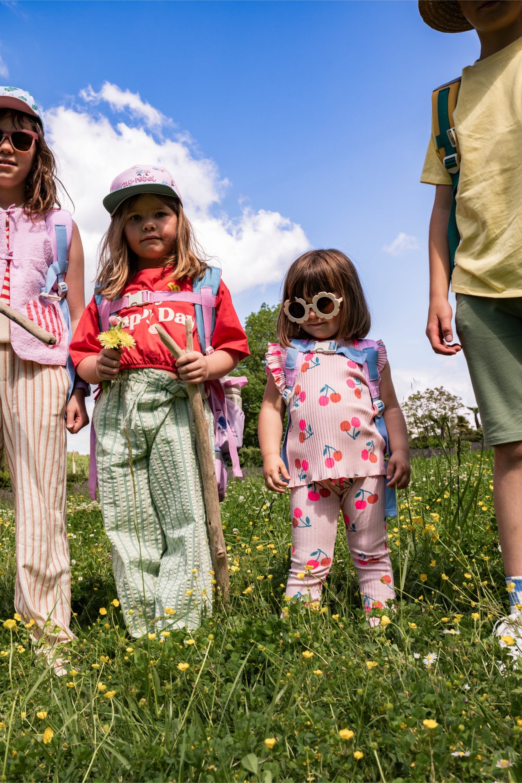 The Cotton Cloud - حقيبة ظهر للحضانة ورياض الأطفال Dancing Hearts