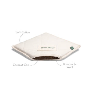 The Little Green Sheep Natural Moses Basket Mattress - Mamas & Papas-Mattresses- | Natural Baby Shower
