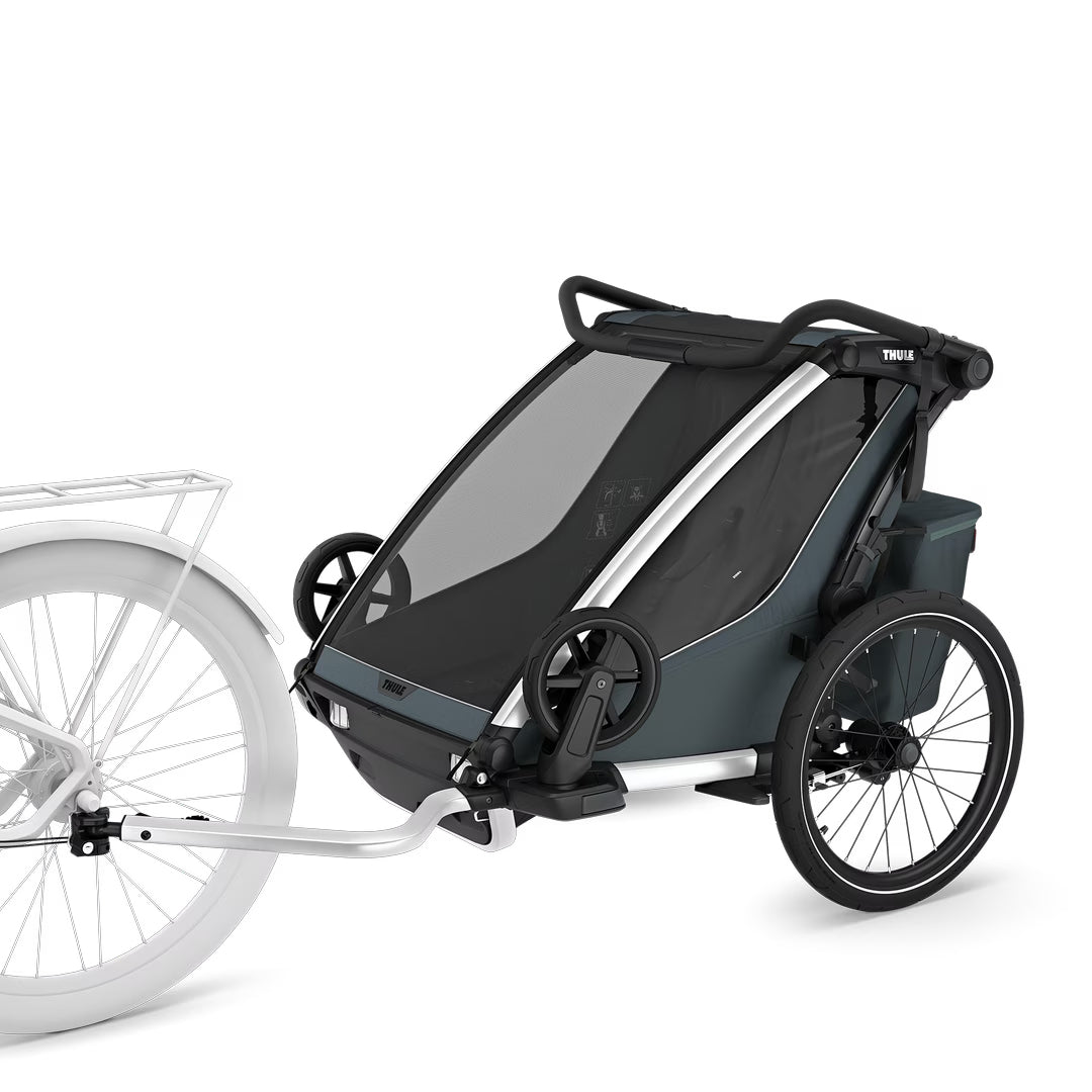 Thule Chariot Cross2 Double - Dark Slate-Strollers-Dark Slate-Double | Natural Baby Shower