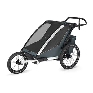 Thule Chariot Cross2 Double - Dark Slate-Strollers-Dark Slate-Double | Natural Baby Shower