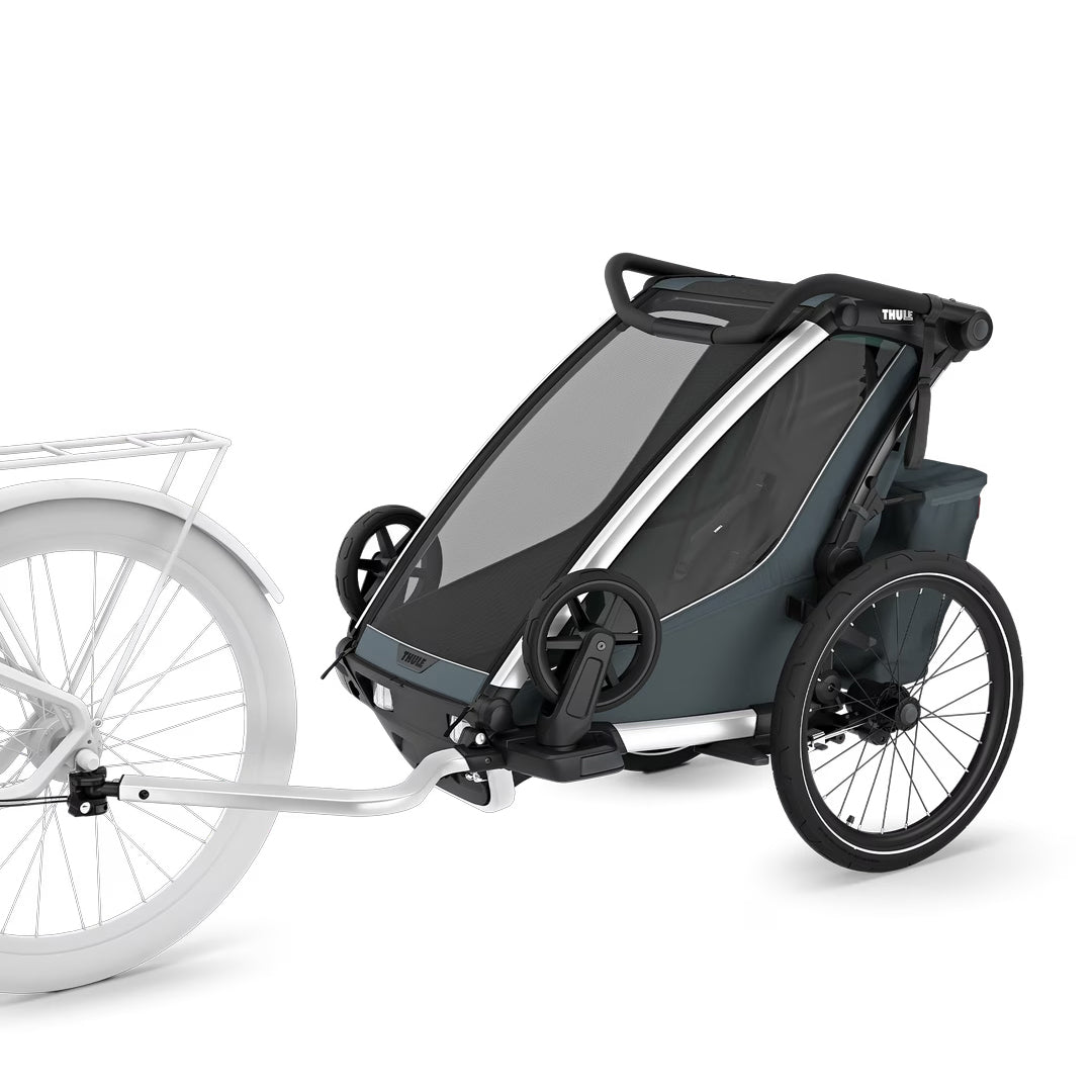 Thule Chariot Cross2 - Dark Slate-Strollers-Dark Slate-Single | Natural Baby Shower