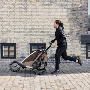 Thule Chariot Cross2 - Dark Slate-Strollers-Dark Slate-Single | Natural Baby Shower