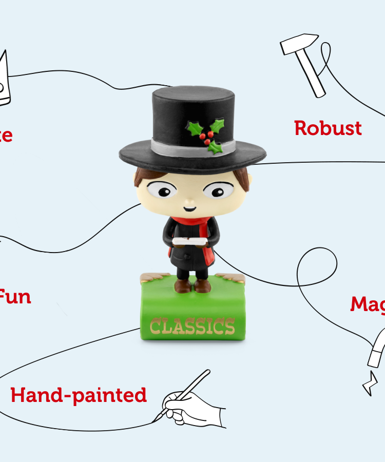 Tonies - شخصية صوتية باللغة الإنجليزية لأغنية عيد الميلاد وقصص عيد الميلاد الكلاسيكية