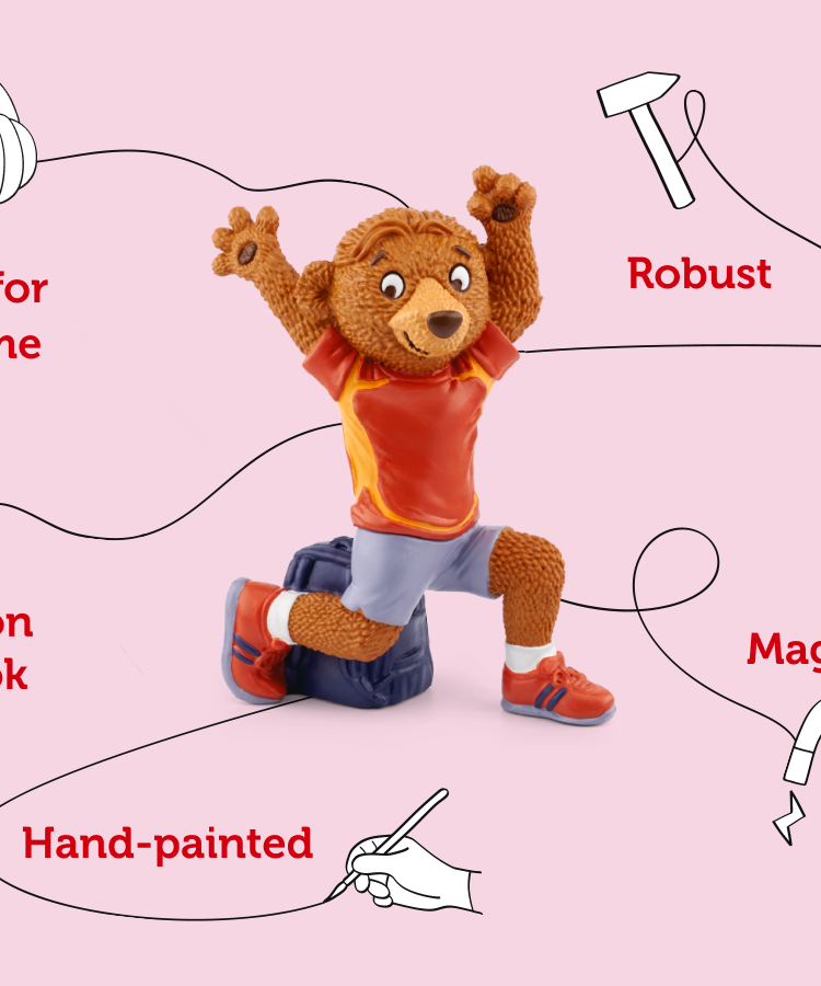 Tonies - تماثيل بيربي الدببة الناطقة باللغة الإنجليزية