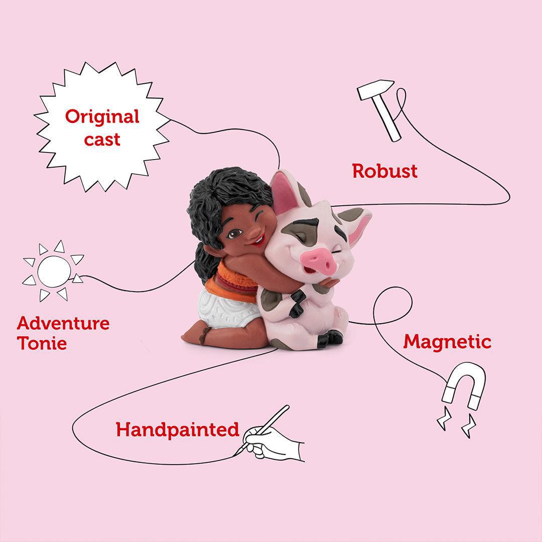 Tonies Disney: Moana 2 - Simea-Audio Player Cards + Characters- | Natural Baby Shower