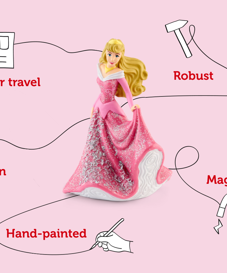 Tonies - ديزني الأميرات الجميلة النائمة شخصية صوتية باللغة الإنجليزية