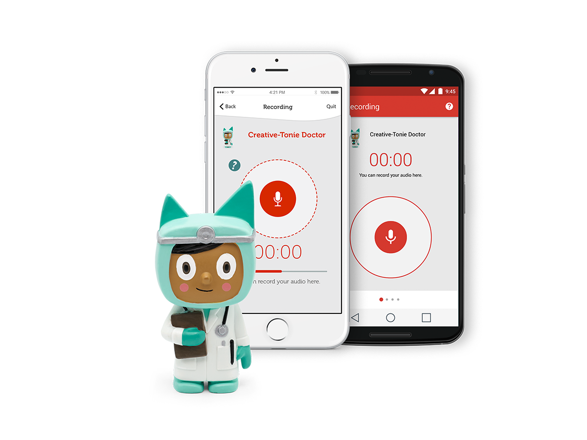 Tonies - شخصية تسجيل صوتي مبتكر الطبيب
