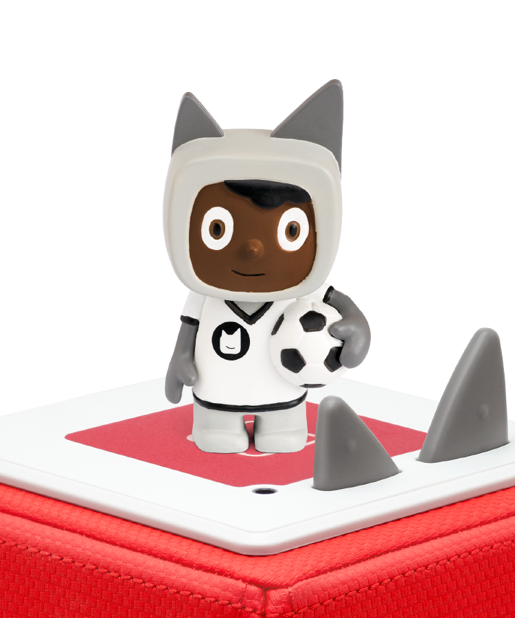 Tonies - شخصية تسجيل صوتي إبداعية للاعب كرة القدم