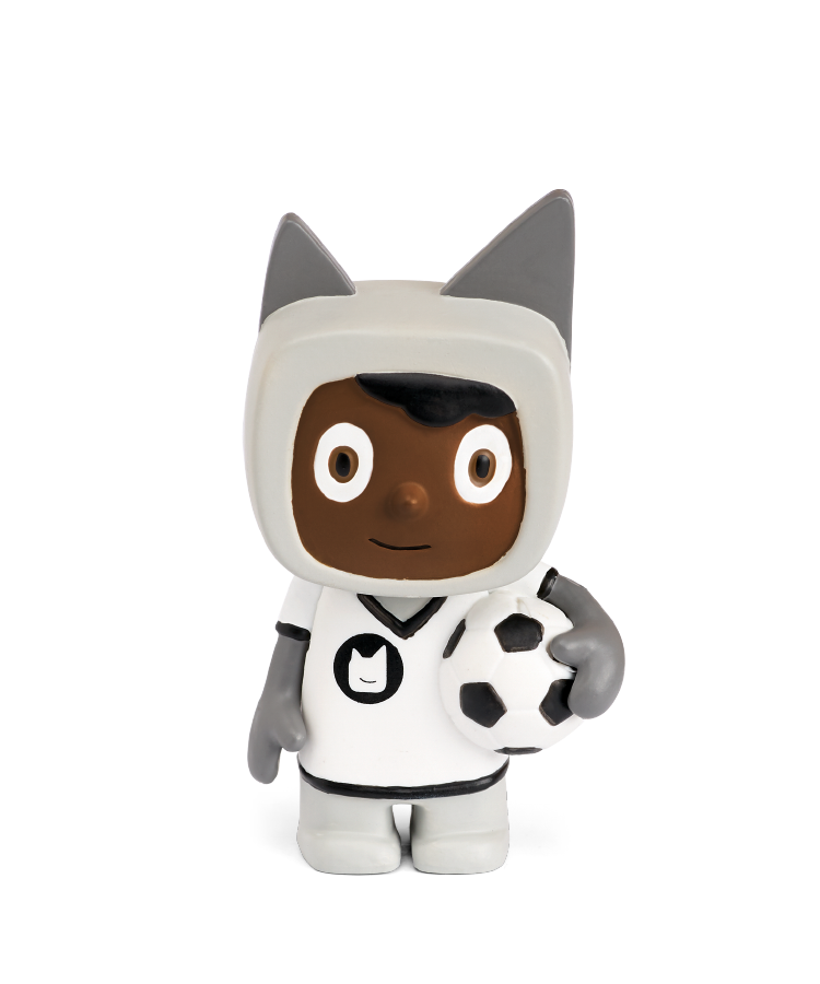 Tonies - شخصية تسجيل صوتي إبداعية للاعب كرة القدم