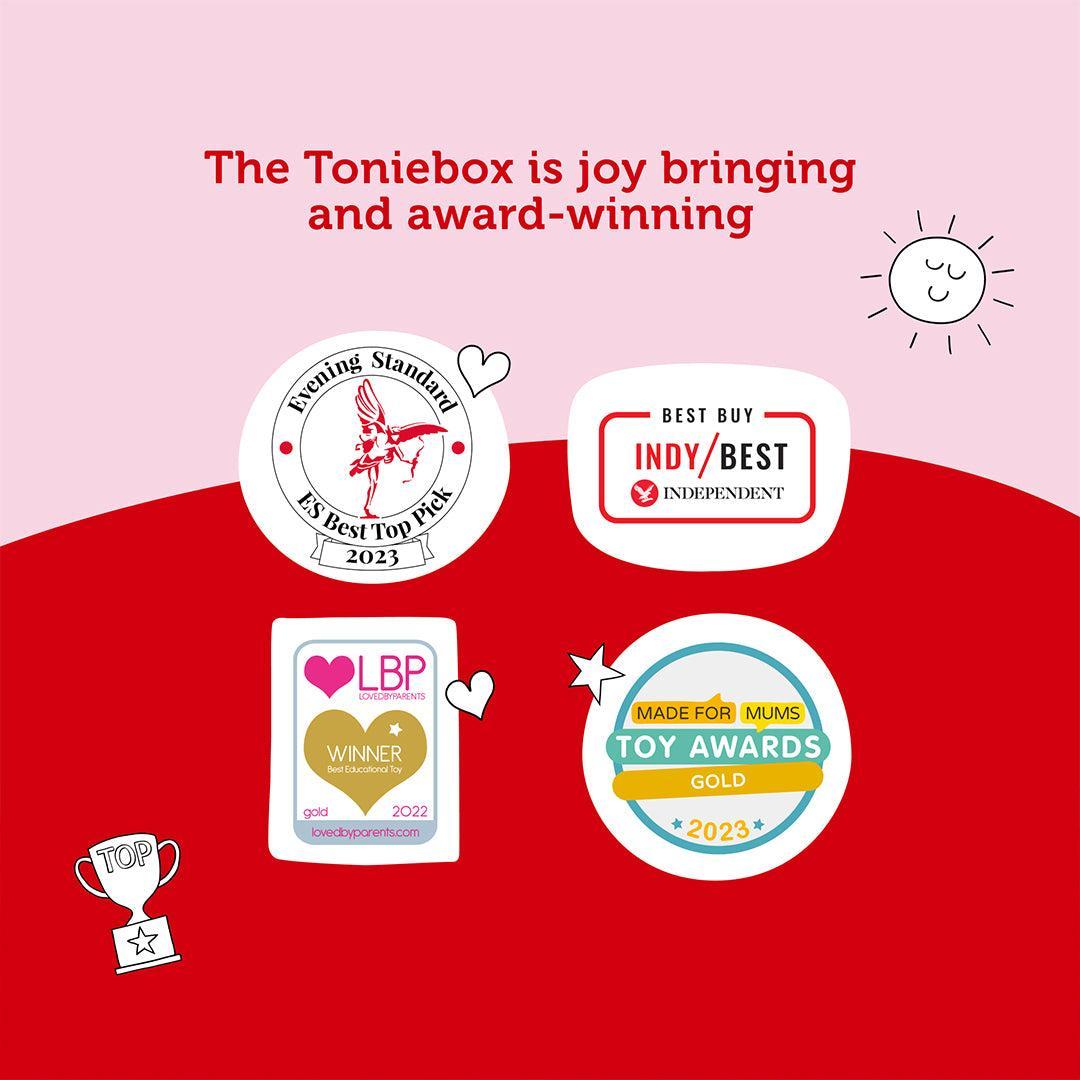 Tonies Gabby's Dollhouse - Cakey Cat Tonie Audio Character-Audio Player Cards + Characters- | Natural Baby Shower