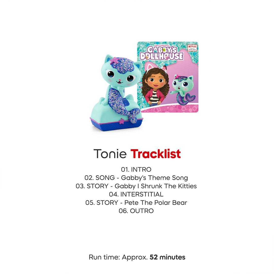 Tonies Gabby's Dollhouse - Mercat-Audio Player Cards + Characters- | Natural Baby Shower