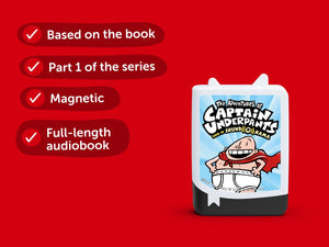Tonies -  İngilizce Dav Pilkey Kaptan Düşükdon Sesli Figürü