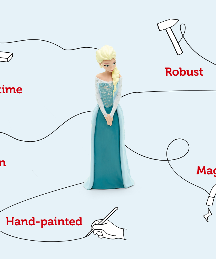 Tonies - شخصية صوتية ديزني فروزن 1 باللغة الإنجليزية