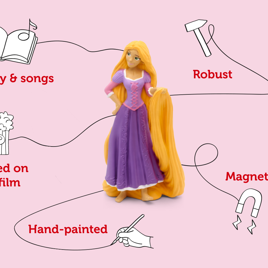 Tonies - شخصية صوتية لأميرات ديزني المتشابكة باللغة الإنجليزية